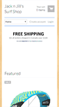 Mobile Screenshot of jacknjillssurfshop.com